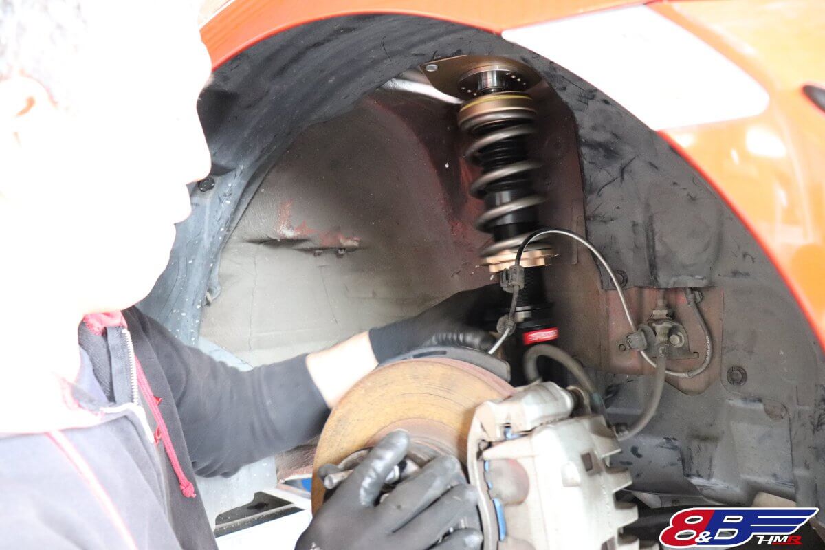 トヨタ86(ZN6)スピリット車高調交換