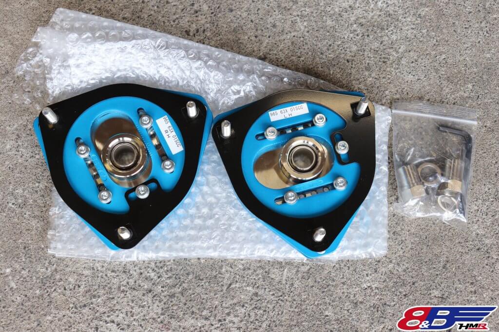 BRZクスコキャンバー、キャスター調整ピロアッパー