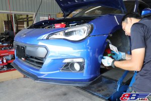 BRZスピリット車高調取り付け