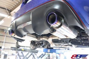 BRZアペックスエキマニマフラー交換
