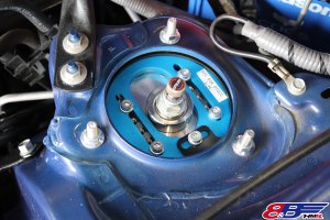 BRZクスコキャンバー、キャスター調整ピロアッパー
