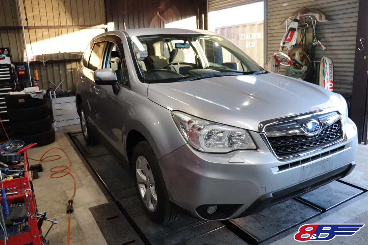フォレスター　納車前点検