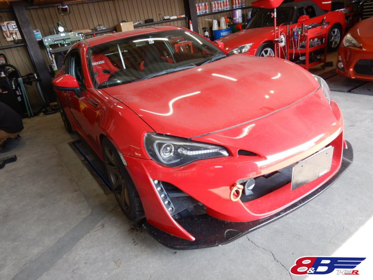 トヨタ　86　ブレーキパッド　交換　ENDLESS　CC-Rｇ