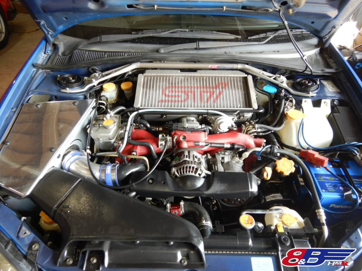 インプレッサ　WRX　STI　点検　GDB