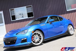 BRZ S ZC6  初期モデルÅ型入庫！レイズホイールにSTiエアロ装着！