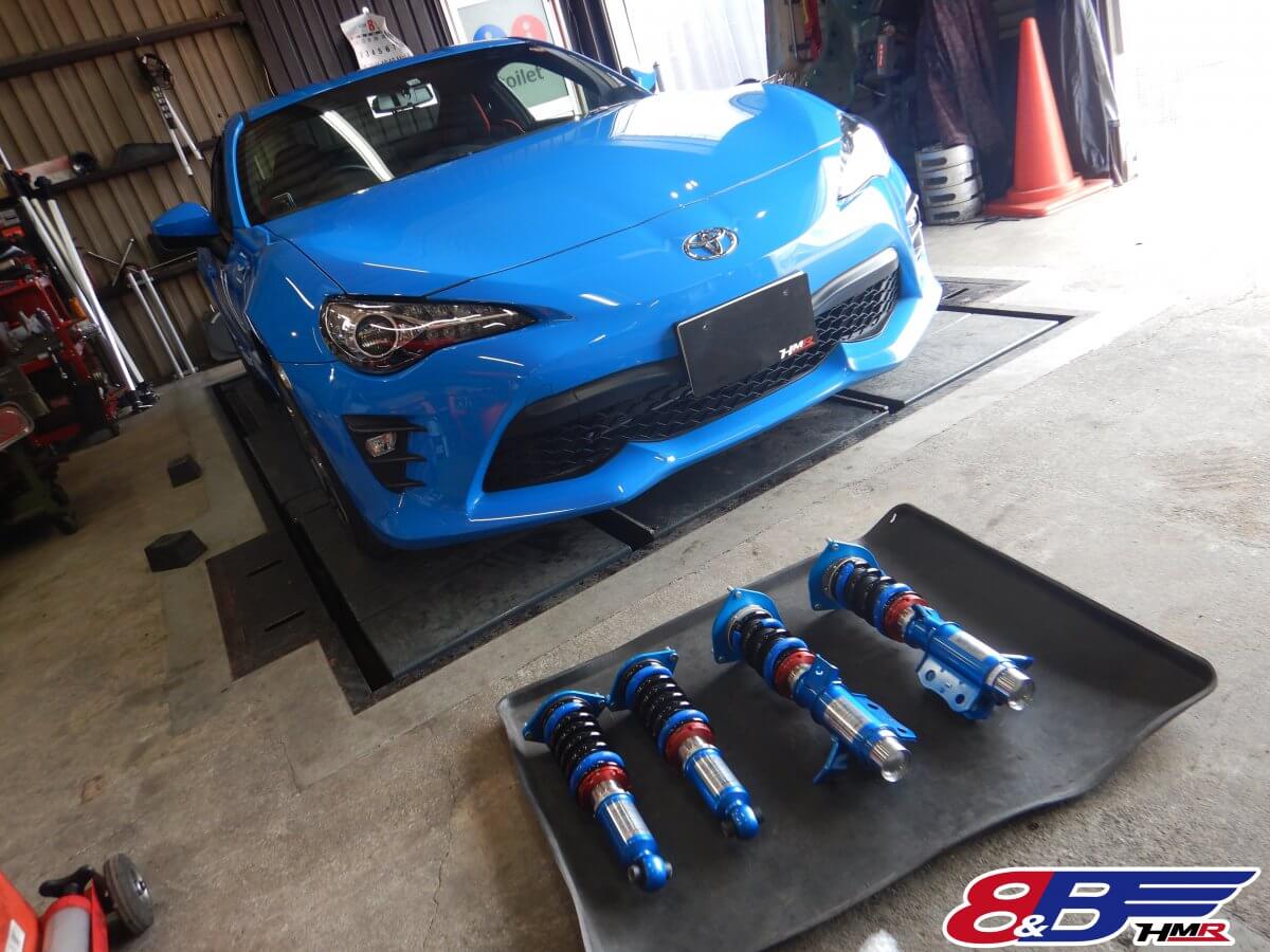 86 ZN6 車高調取付