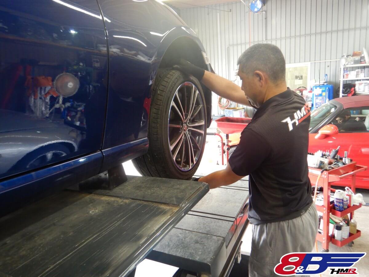 86 ZN6 ハブベアリング点検