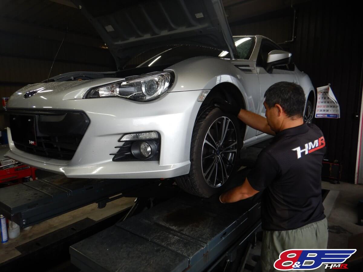 BRZ（ZC6)ハブ点検