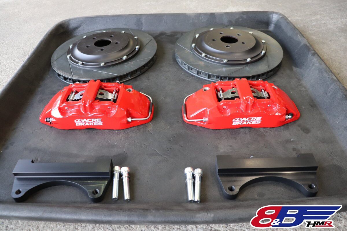 HMR BRZ アクレキャリパー＆ビッグローター交換