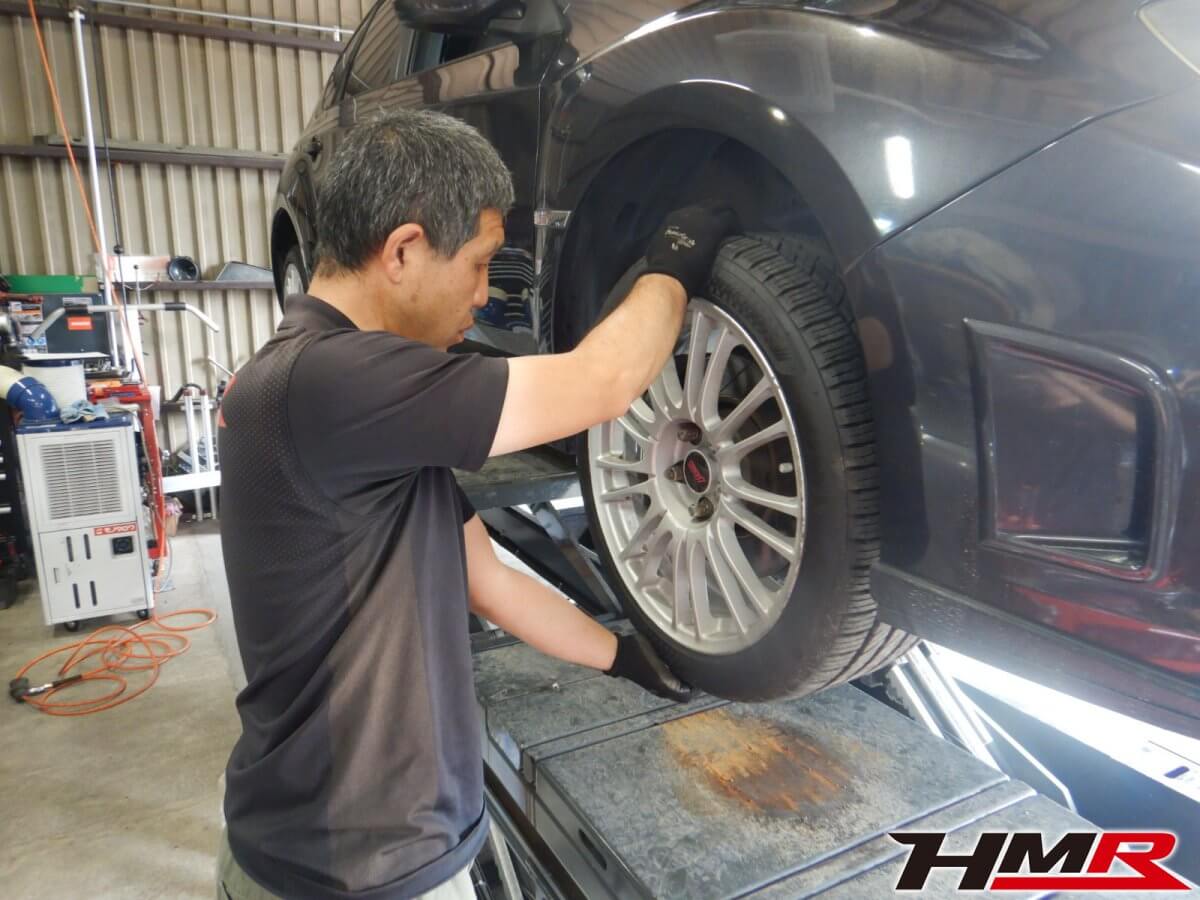 インプレッサ(GRB) 納車前点検