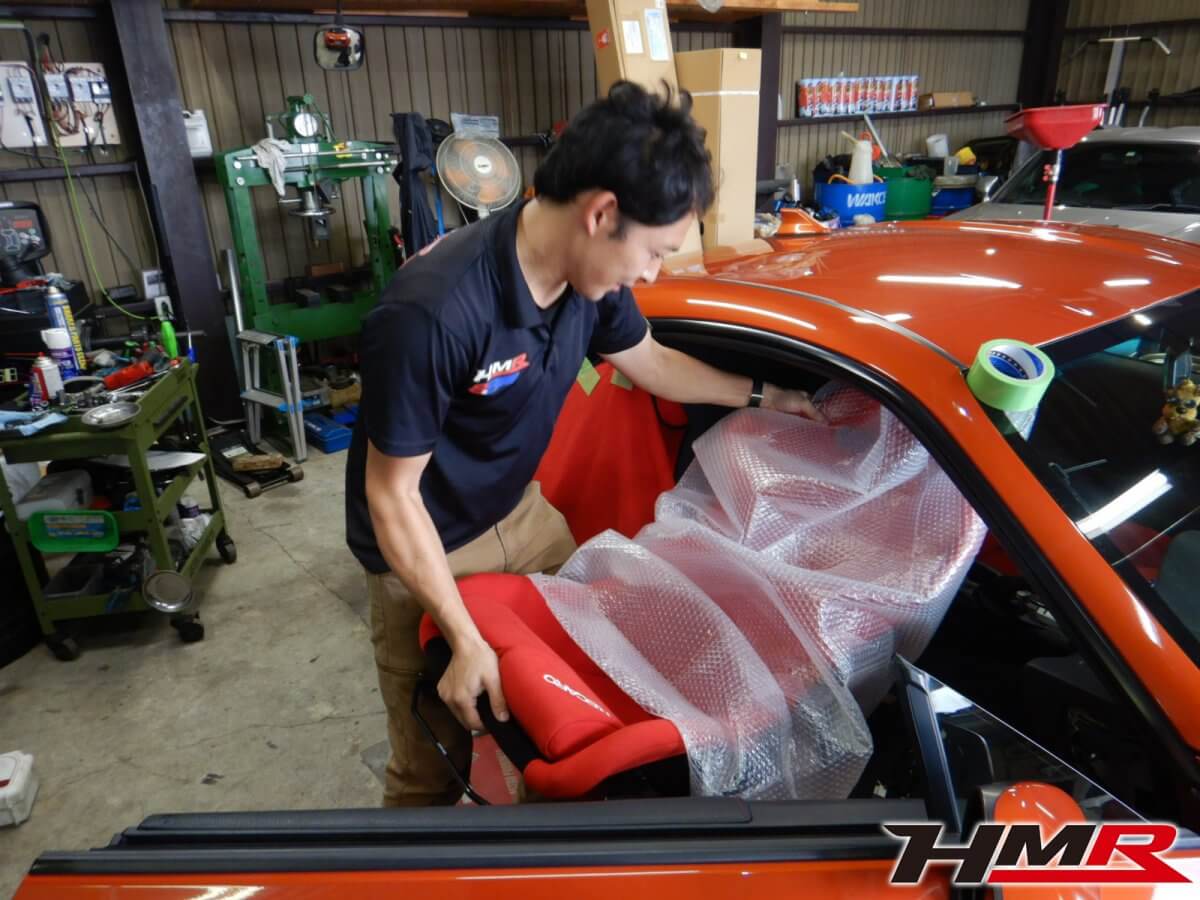 86(ZN6)レカロシート取付け