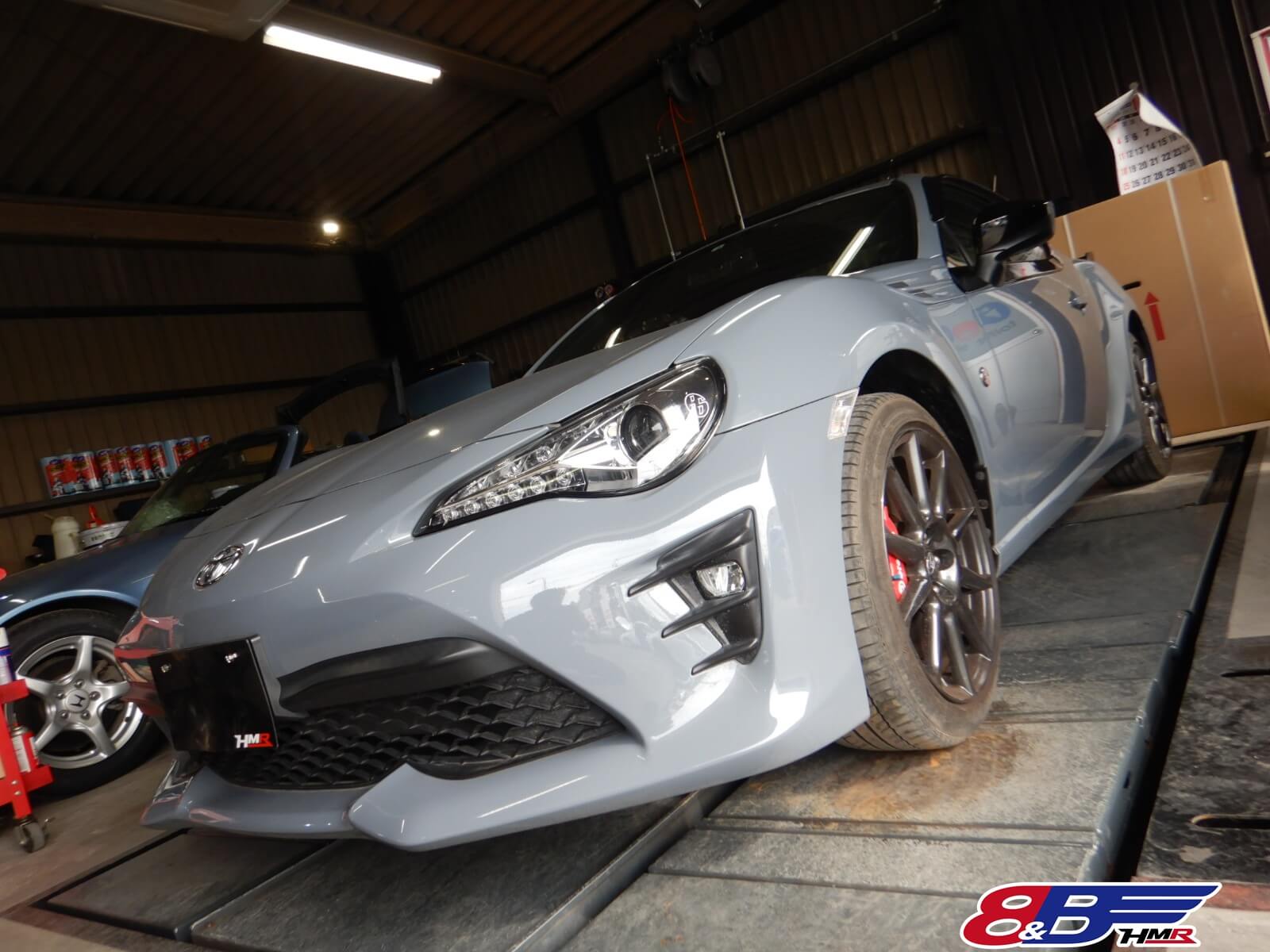 期間限定カラーのソリッドグレー！86(ZN6)GTリミテッドブラックパッケージの納車前整備を行いました。