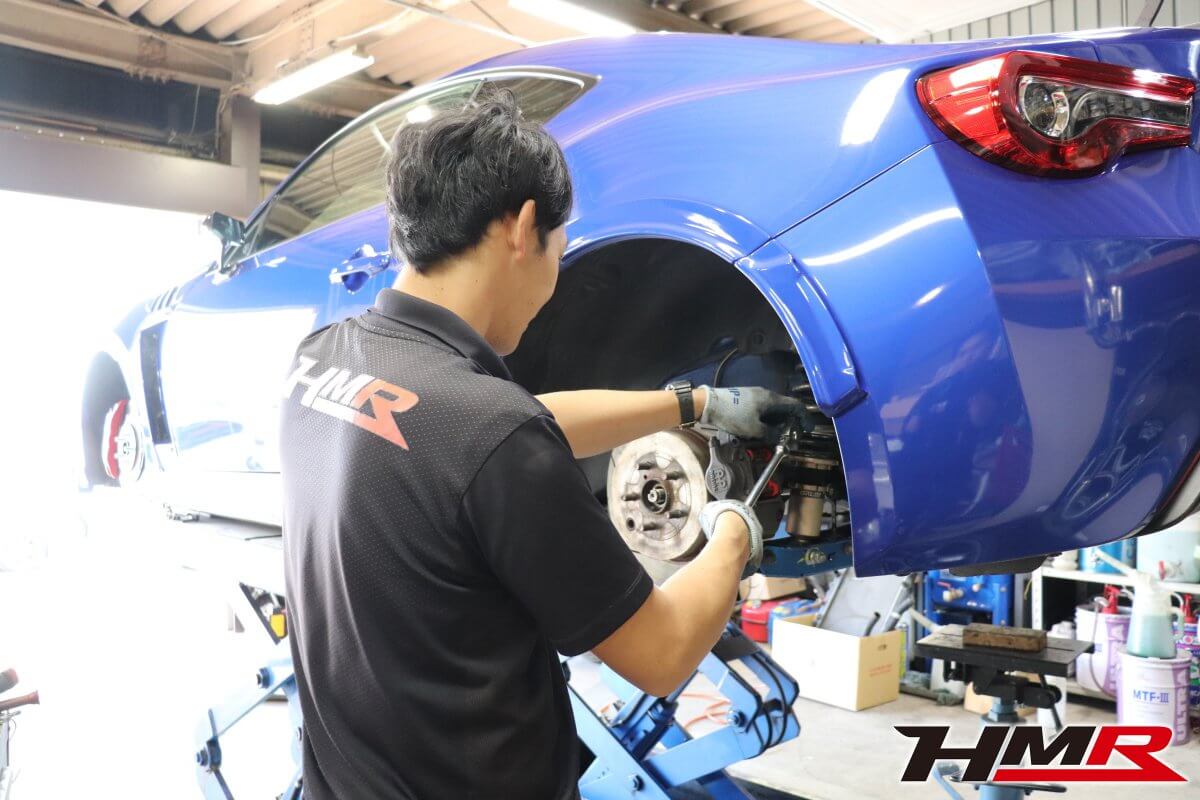 HMR BRZ クスコピロブッシュ交換