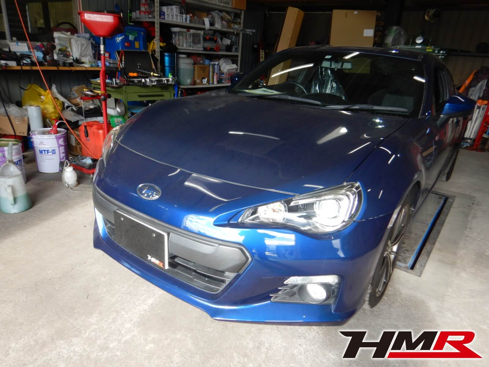 ノーマルコンディションのBRZ(ZC6)の納車前の点検整備を行いました。