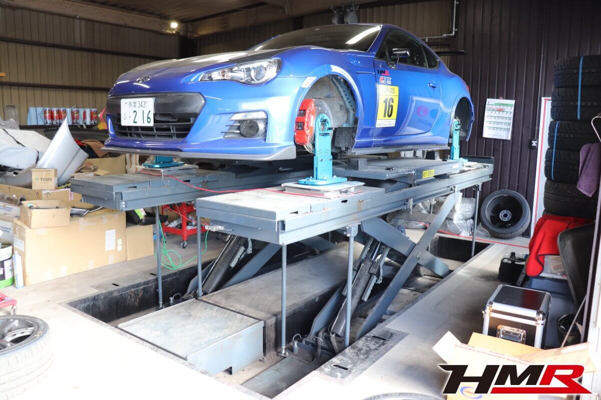 HMR BRZ コーナーウェイト調整