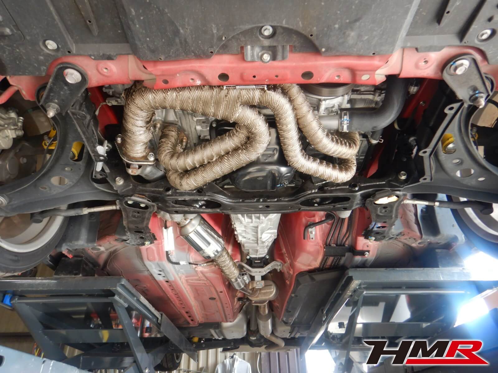 86にRマジックのエキマニを取付けました！