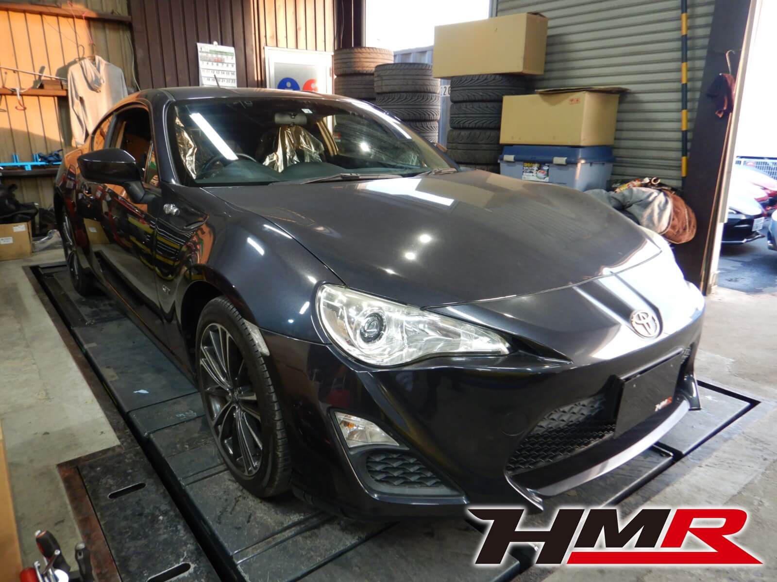 低走行でコンディションバッチリな86(ZN6)の納車前整備を行いました。