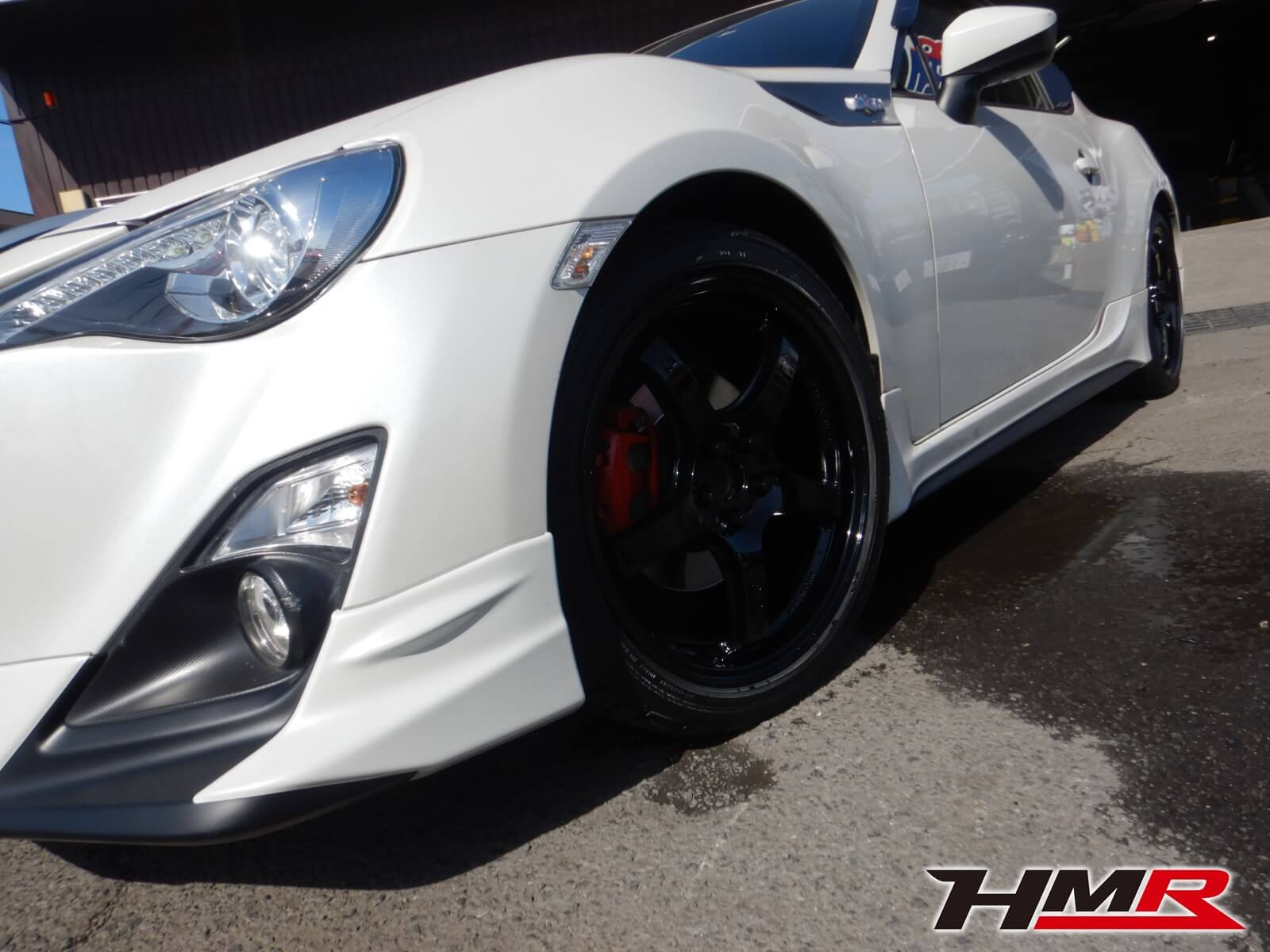 86(ZN6)にレイズホイールを装着したらかっこよくなってしまいました。。。