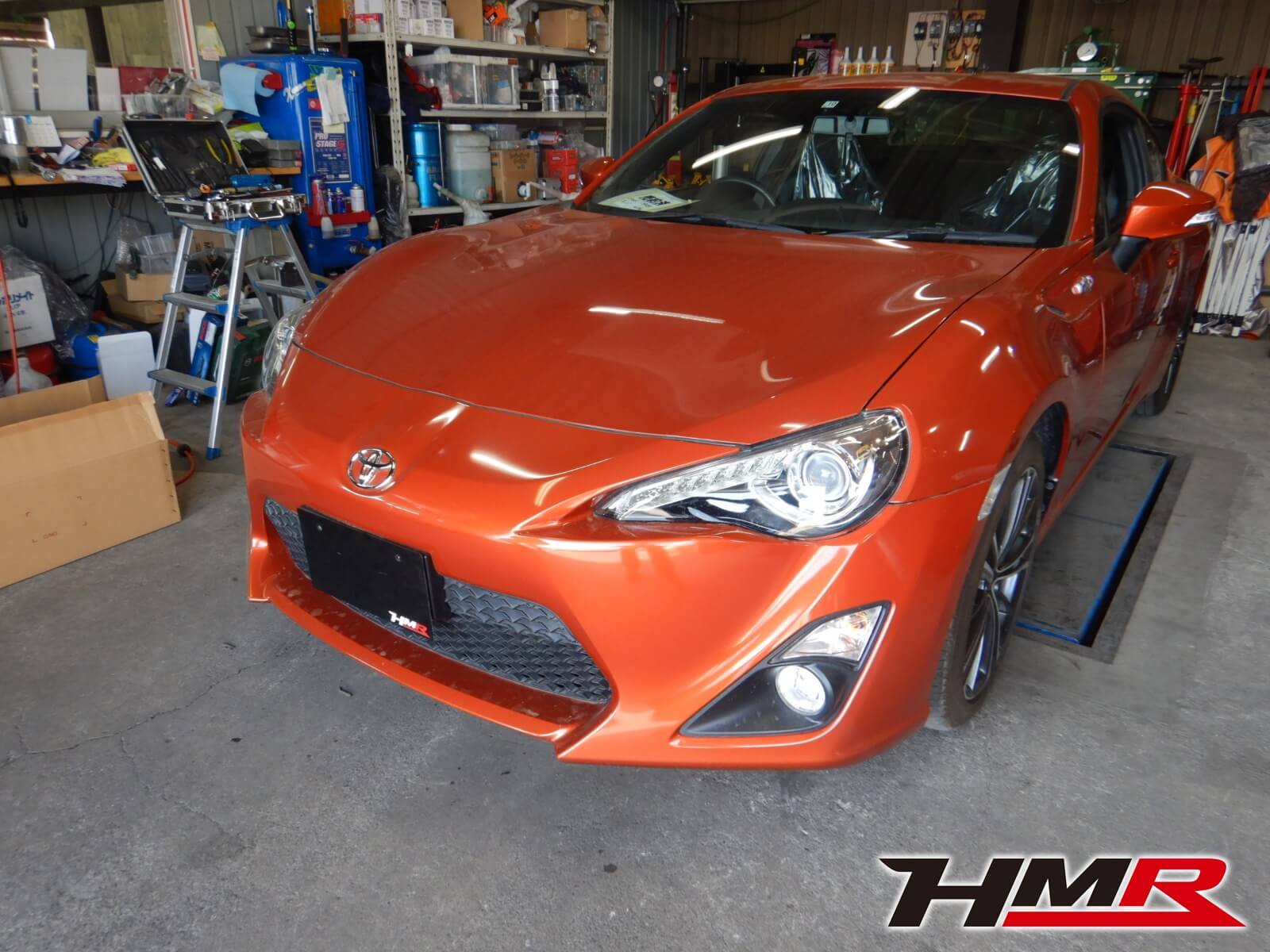 ノーマルコンディションの6MT 86(ZN6)納車前の点検整備を行いました。