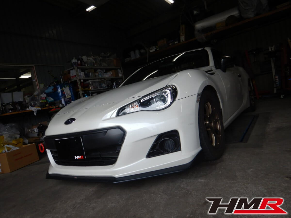 BRZ　HKSインテークダクト取付け