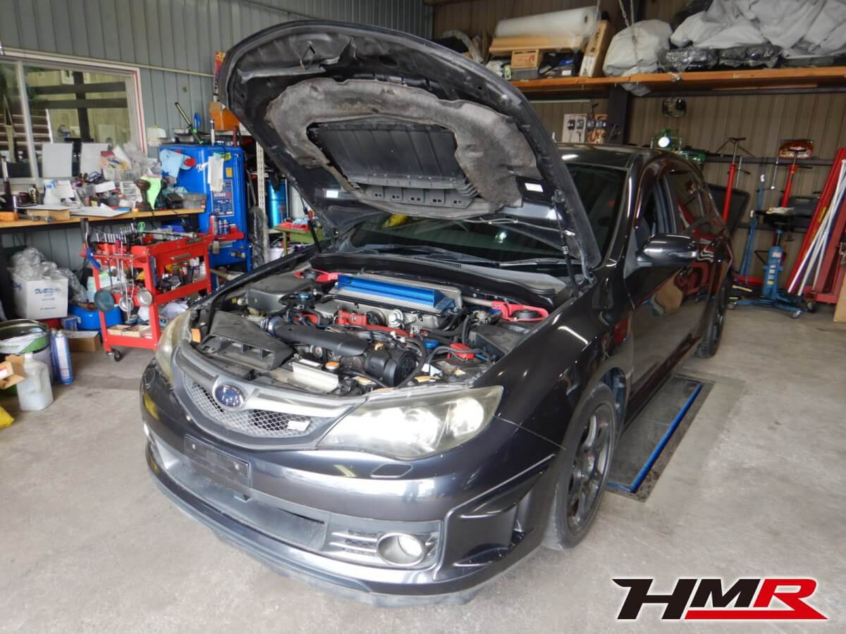 インプレッサハッチバックWRX STI（GRB）納車前点検