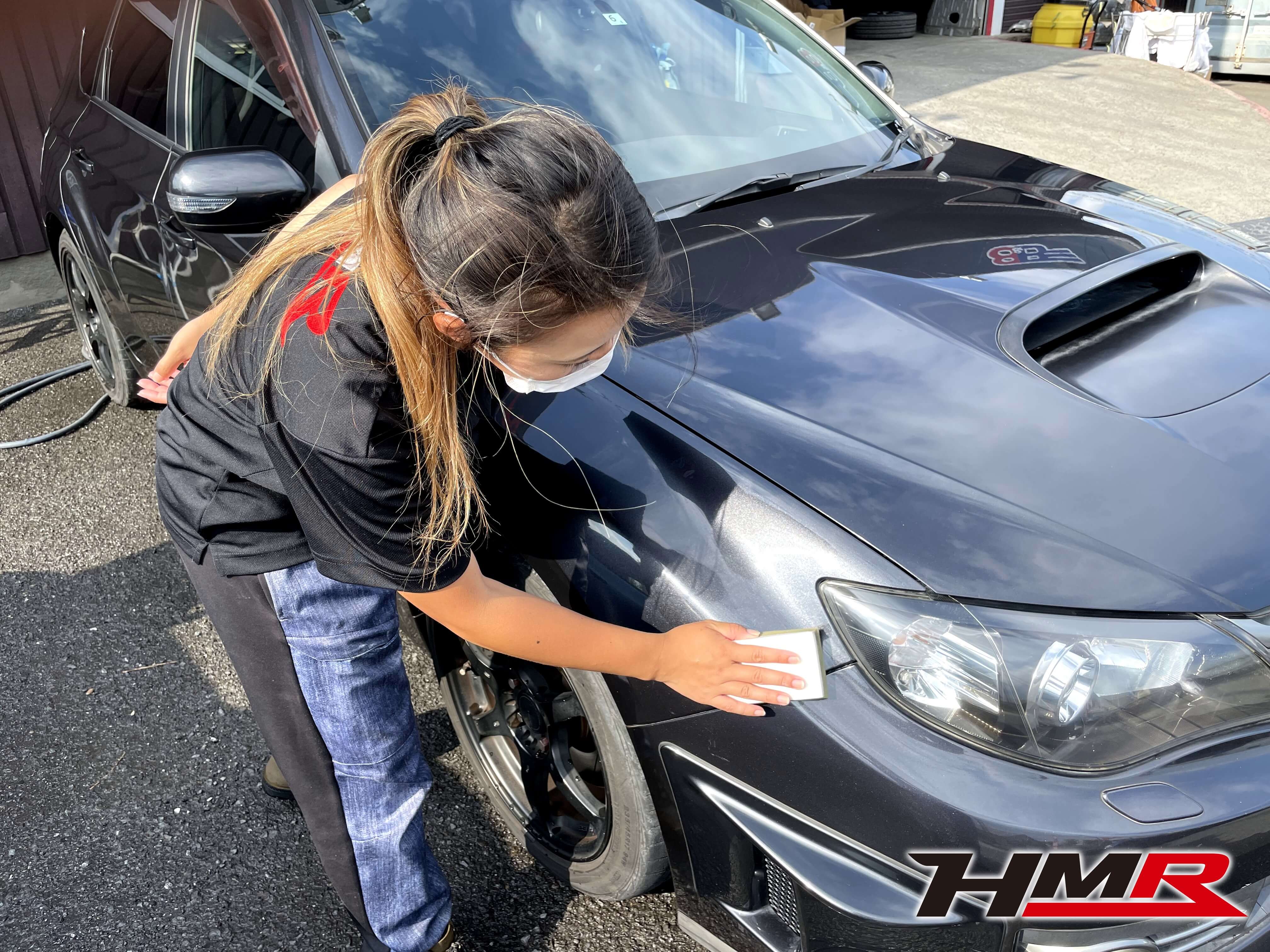 【キーパーコーティング】インプレッサハッチバック(106,742km)にクリスタルキーパーを施工しました